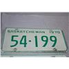 Image 2 : Saskatchewan 1970 License Plates (2)