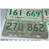 Image 2 : Saskatchewan 1974 License Plates (4)