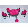 Image 3 : Miniature table and chair set (6 pieces)