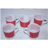 Image 3 : Vintage Fire King Mugs (8)