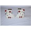 Image 3 : Ukrainian Salt & Pepper shakers,candle holders