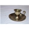 Image 4 : Brass Candle Holders (2) made in India