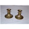 Image 2 : Brass Candle Holders (2)