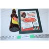 Image 1 : Aunt Jemima framed picture,Mrs,Butterworth’s Syrup bottle