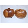 Image 3 : Apple shaped Wood Bowls (5)