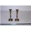 Image 1 : Brass Candle Holders(2)