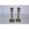 Image 4 : Brass Candle Holders(2)