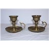 Image 4 : Brass Candle Holders (2)