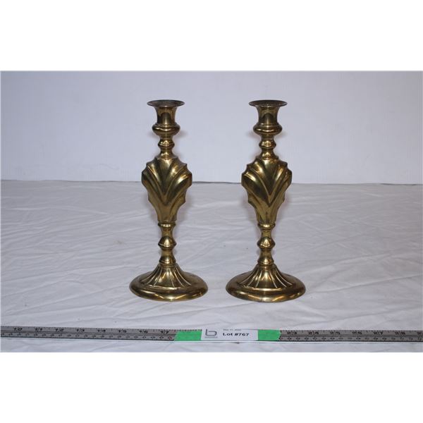 Brass Candle Holders (2)