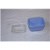 Image 2 : Blue Delphite Pyrex Fridge Jar