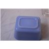 Image 3 : Blue Delphite Pyrex Fridge Jar