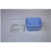 Image 2 : Blue Delphite Pyrex Fridge Jar