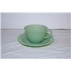 Image 2 : Fire King Jadeite Alice teacup and saucer