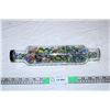 Image 1 : Glass Rolling pin Filled with marbles