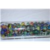 Image 5 : Glass Rolling pin Filled with marbles