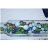 Image 3 : Glass Rolling pin Filled with marbles