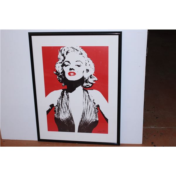 *Marilyn Monroe Picture 33”LX25”W