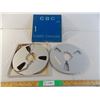 Image 1 : (2) vintage tape reels - one CBC radio - one with program