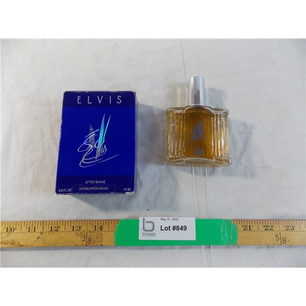 Elvis Aftershave in blue box - 1960's Elvis in Georgia