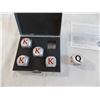 Image 2 : Set of (5) Metal Poker Dice from Great West Brewers