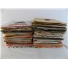 Image 2 : Box of (150) 45RPM records - 50's-70's