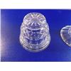 Image 3 : 1960's Glass Crystal candy dish with lid