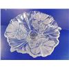 Image 3 : Stemmed Crystal Glass fruit bowl with fluted edges - 1960's (like new)