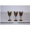 Image 1 : Brass Cups (3)