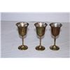 Image 2 : Brass Cups (3)