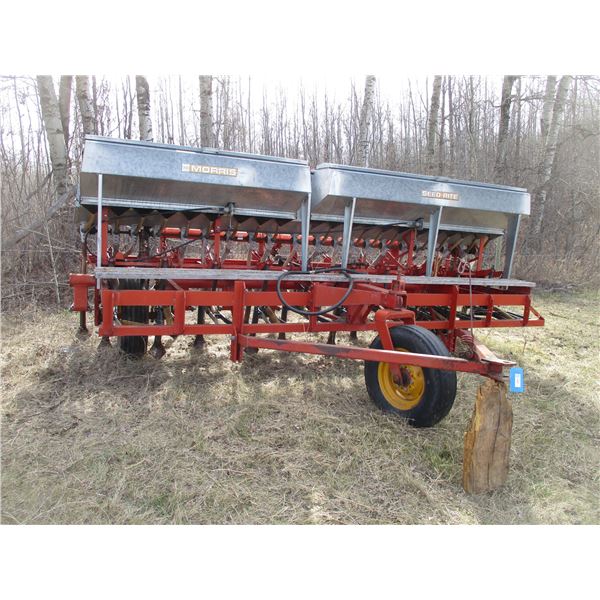 13 ft Morris 80-14 Seed-Rite Hoe-Drill (missing rod-weeder attachment)