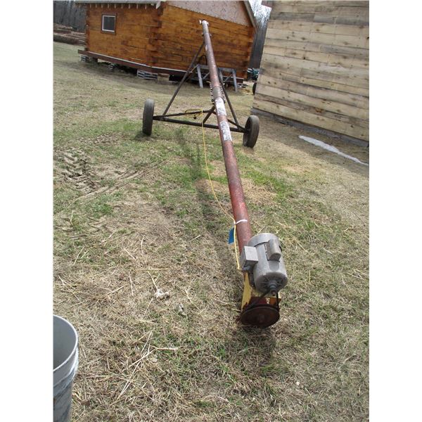 1HP motor on auger - 20ft long