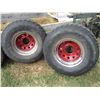 Image 3 : 4X THE BID PRICE - Utility Tires+Rims - 33x12.50 R16.5LT - 8 bolt pattern
