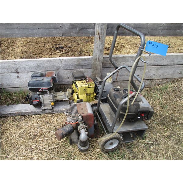 Water pump motors pressure washer parts