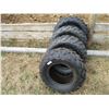 Image 1 : (4) ATV tires (2) Dunlop 25-10-12 + (2) 25-8-12