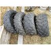 Image 4 : (4) ATV tires (2) Dunlop 25-10-12 + (2) 25-8-12