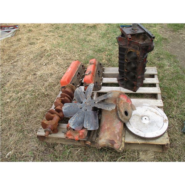 Chevy motor parts 4 bolt main