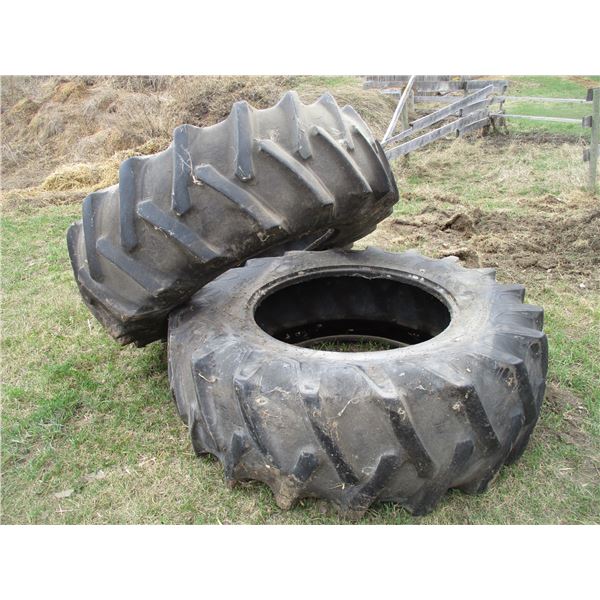 2X THE BID PRICE - firestone tires - 20.8-34