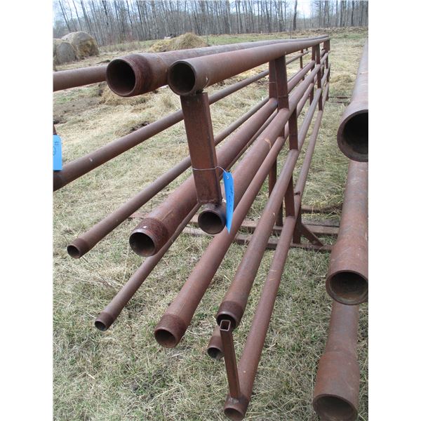 2X THE BID PRICE - Metal tubing panels - both 30ft x 50" tall