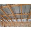 Image 7 : 16x8 framed building with tin sided roof - 2x4 on skids