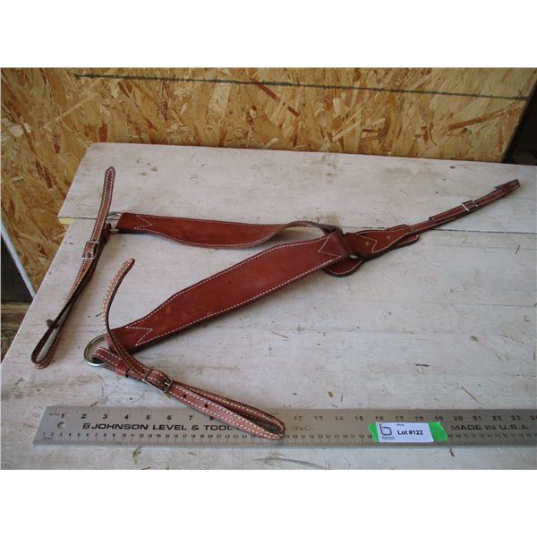 leather breast collar