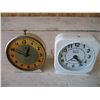 Image 2 : (2) Alarm clocks - silver bell mongram, westclox