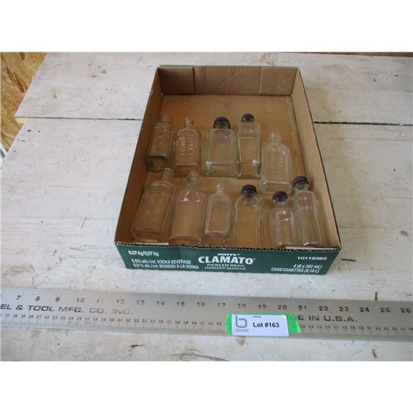 (11) Clear bottles