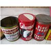 Image 4 : Household tins, blue ribbon, calumet, rogers syrup