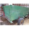 Image 6 : Grain box Wagon with rubber tires