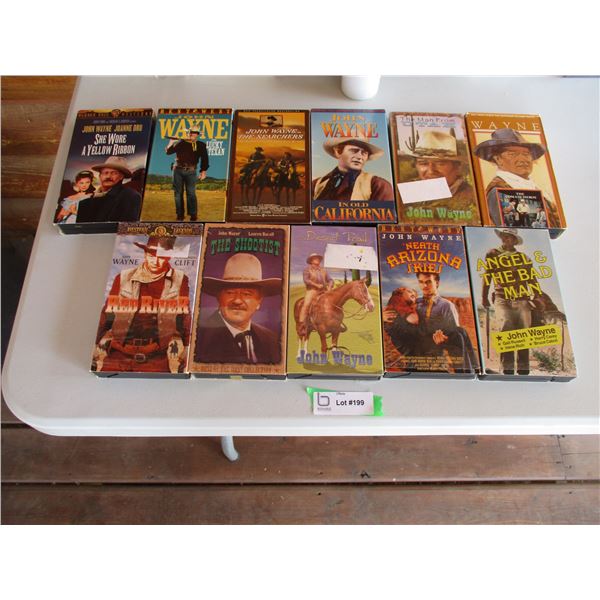 (11) DVD Movies - John Wayne