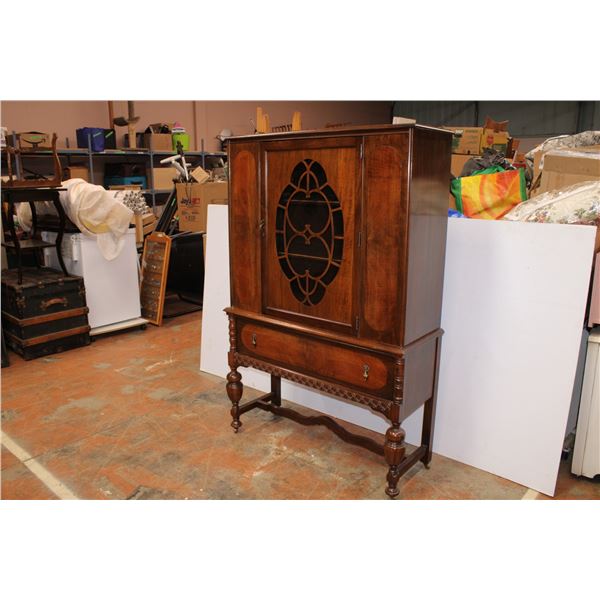Antique China Cabinet - 40x63x15