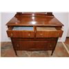 Image 7 : Antique Dresser + Mirror - 39x20x37 (mirror 24x28)