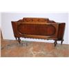 Image 5 : Antique Wood Bed frame - 54" wide