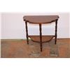 Image 1 : Antique 3 legged side table - 23x12x25