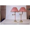 Image 1 : Pink Lamps Set of 2 (working)